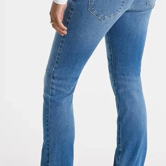 SOLD NWT Express Mid Rise Light Wash FlexX Skyscraper Jeans (Size L Reg) - Picture 11 of 11